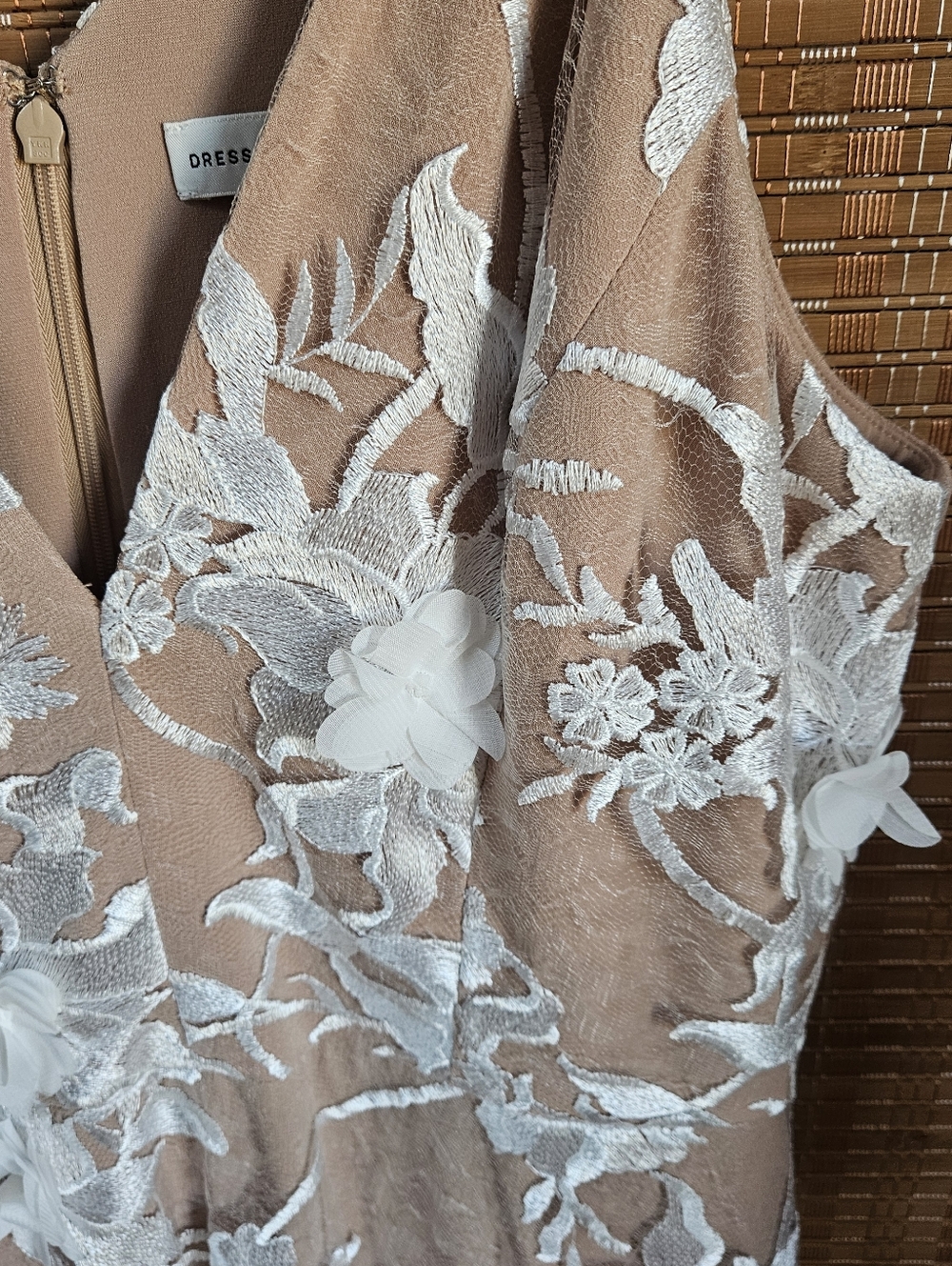 Dress the Population Audrey Embroidered Fit & Flare Dress - Picture 5 of 11